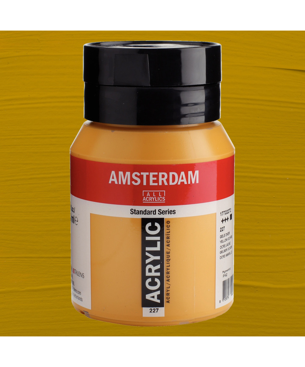 Amsterdam Standard Series Acrylic – Ngjyrë Akrilike 500 ml (Yellow Ochre 227) Amsterdam Standard Series Acrylic – Ngjyrë Akrilike 500 ml (Yellow Ochre 227)