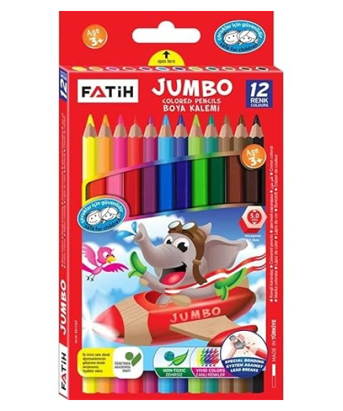 Lapsa me Ngjyra FATIH Jumbo â Set 12 CopĂ«. Lapsa me Ngjyra FATIH Jumbo â Set 12 CopĂ«.