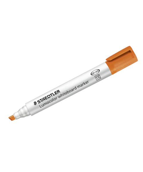 Staedtler Lumocolor Whiteboard Marker â Orange (Chisel Tip) Staedtler Lumocolor Whiteboard Marker â Orange (Chisel Tip)