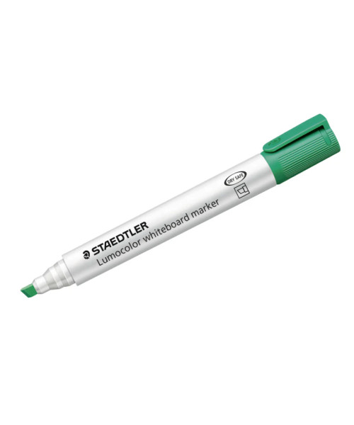 Staedtler Lumocolor Whiteboard Marker â Green (Chisel Tip) Staedtler Lumocolor Whiteboard Marker â Green (Chisel Tip)