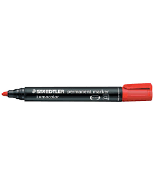 Staedtler Lumocolor Permanent Marker â Red Staedtler Lumocolor Permanent Marker â Red