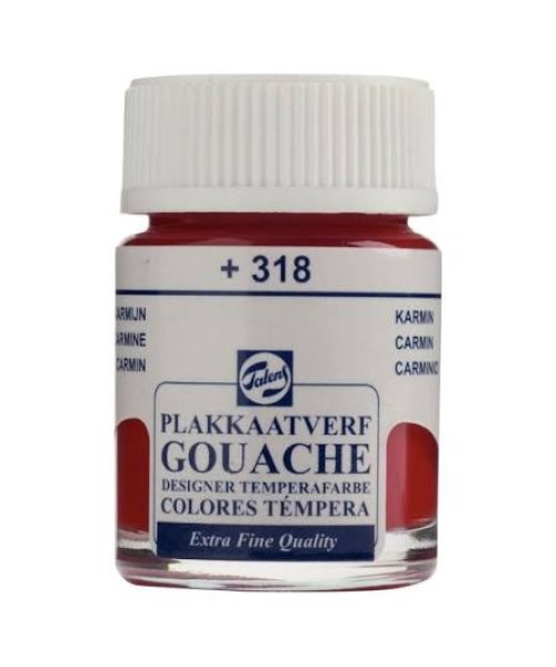 Talens Gouache Extra Fine 318 â Carmine Talens Gouache Extra Fine 318 â Carmine