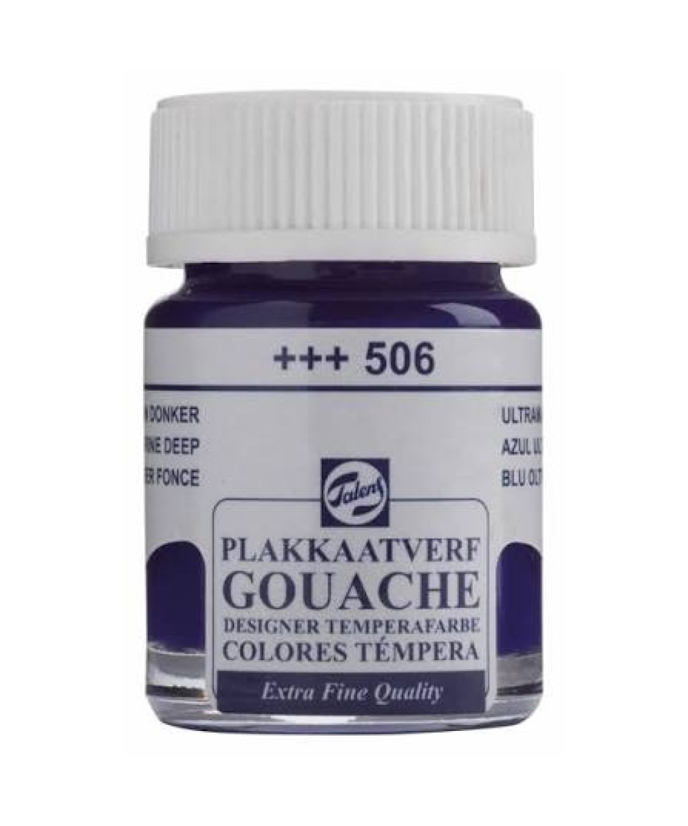 Talens Gouache Extra Fine 506 – Ultramarine Deep Talens Gouache Extra Fine 506 – Ultramarine Deep