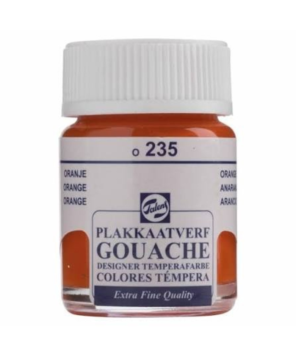 Talens Gouache Extra Fine 235 – Orange Talens Gouache Extra Fine 235 – Orange