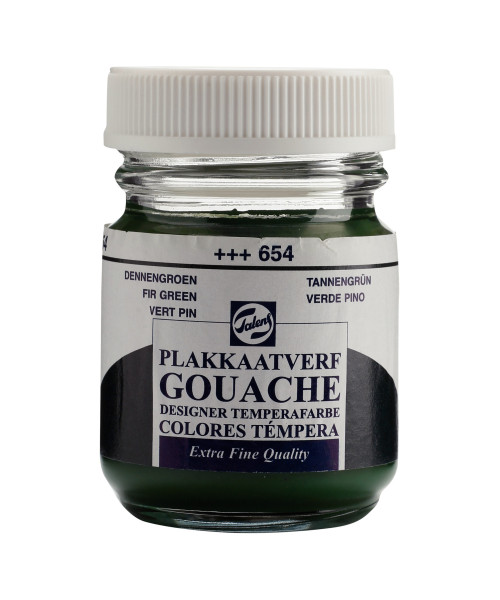 Talens Gouache Extra Fine 654 â Fir Green Talens Gouache Extra Fine 654 â Fir Green