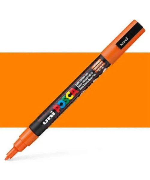 UNI POSCA PC-1M Marker â Orange (Portokalli) UNI POSCA PC-1M Marker â Orange (Portokalli)