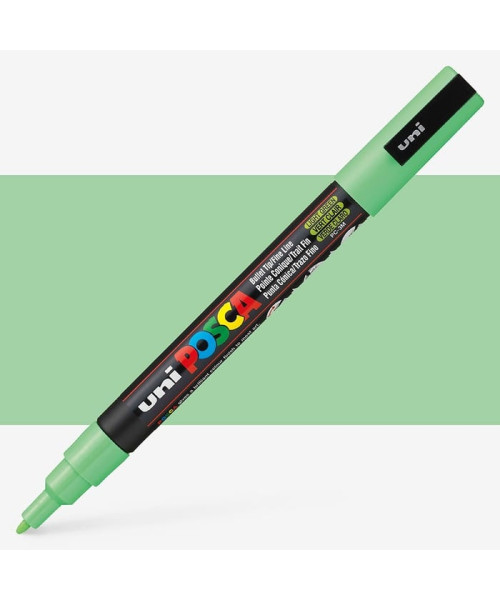 UNI POSCA PC-3M Marker â Light Green (Jeshile e ĂelĂ«t) UNI POSCA PC-3M Marker â Light Green (Jeshile e ĂelĂ«t)