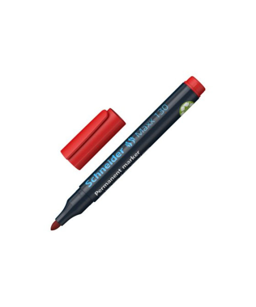 Schneider Maxx 130 Permanent Marker â Red Schneider Maxx 130 Permanent Marker â Red
