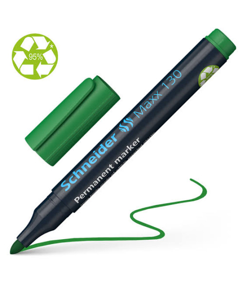 Schneider Maxx 130 Permanent Marker â Green Schneider Maxx 130 Permanent Marker â Green