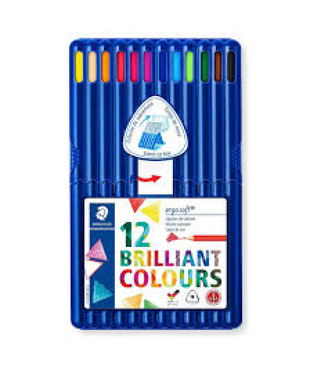 Staedtler Brilliant Colours – Set Markerësh me 12 Ngjyra Staedtler Brilliant Colours – Set Markerësh me 12 Ngjyra