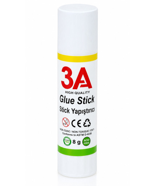 3A Glue Stick 8g – Ngjitës Shkopi 3A Glue Stick 8g – Ngjitës Shkopi