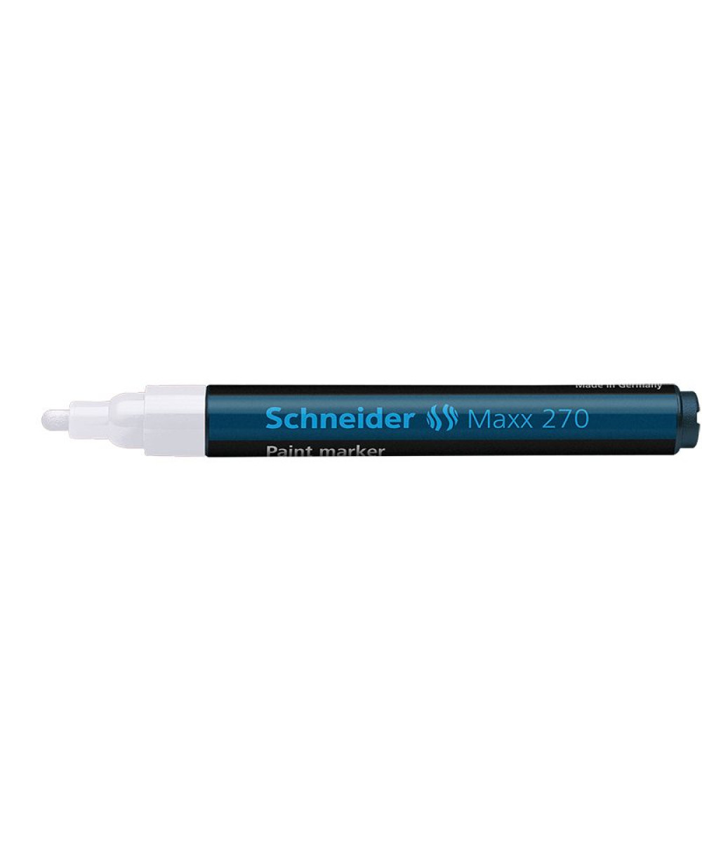 Schneider Maxx 270 Paint Marker – White Schneider Maxx 270 Paint Marker – White