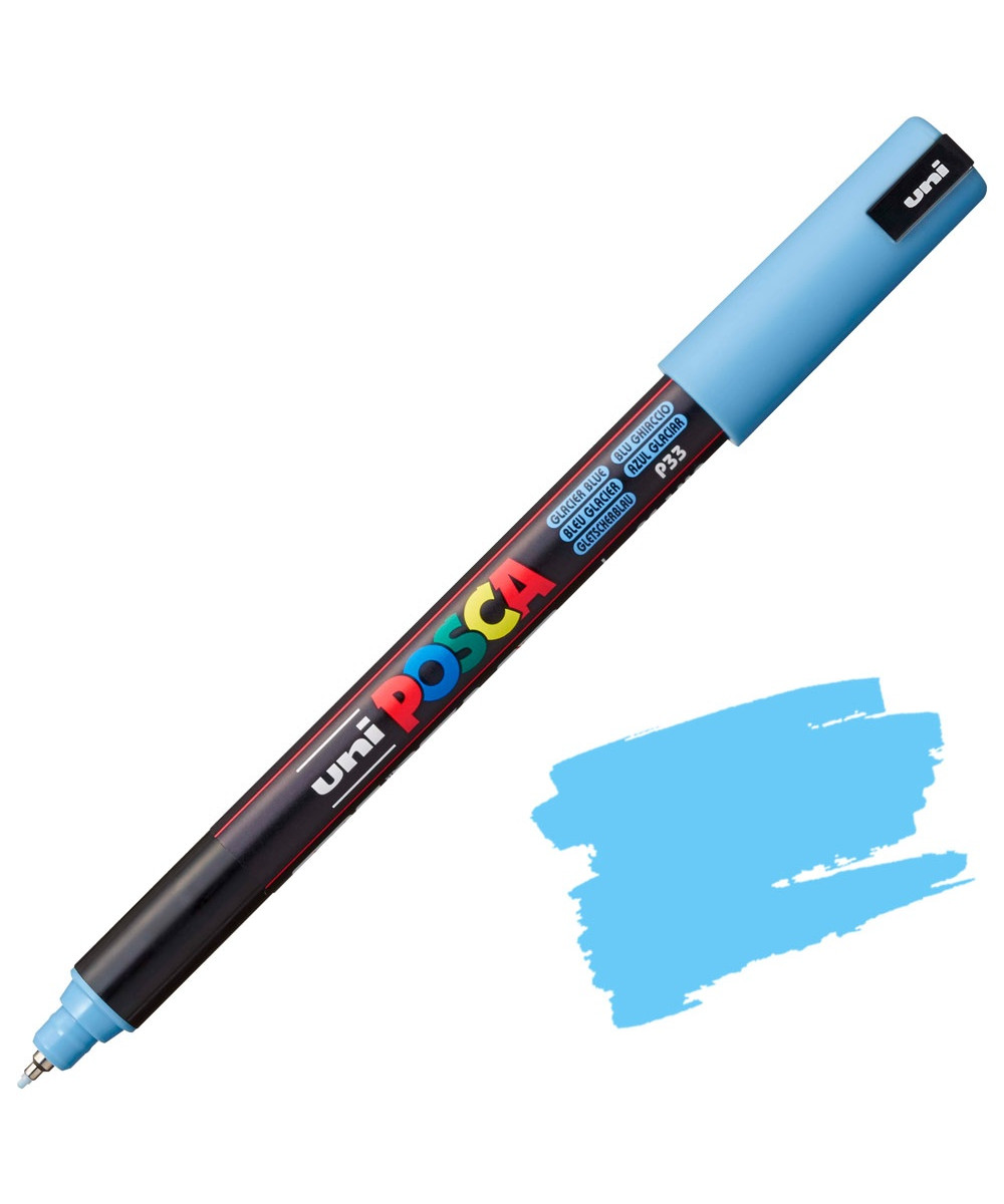 UNI POSCA PC-3M Marker – Ngjyrë Glacier Blue UNI POSCA PC-3M Marker – Ngjyrë Glacier Blue
