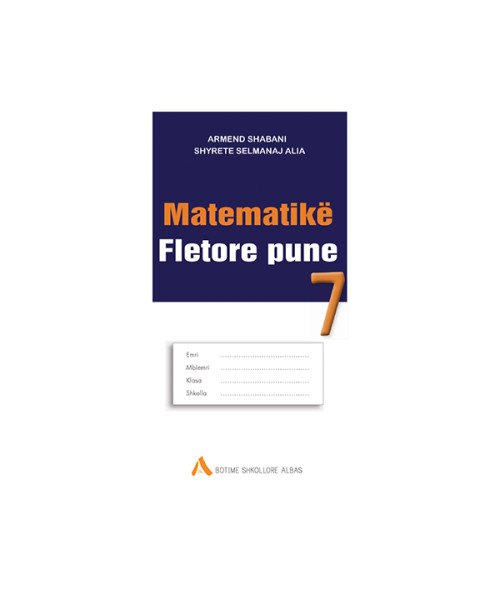 Matematika 7  fl pune Albas
