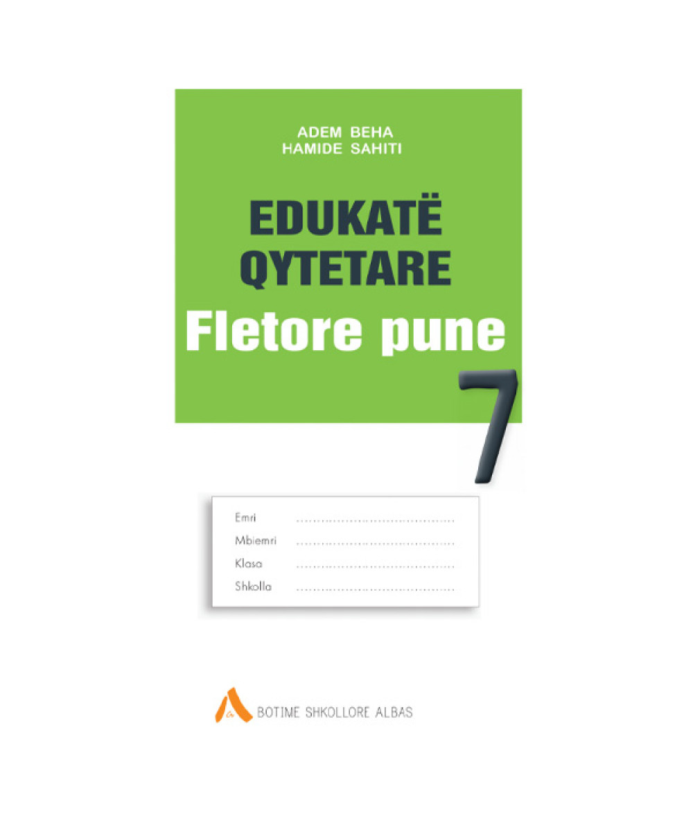 Edukate qytetare 7 fl pune Albas