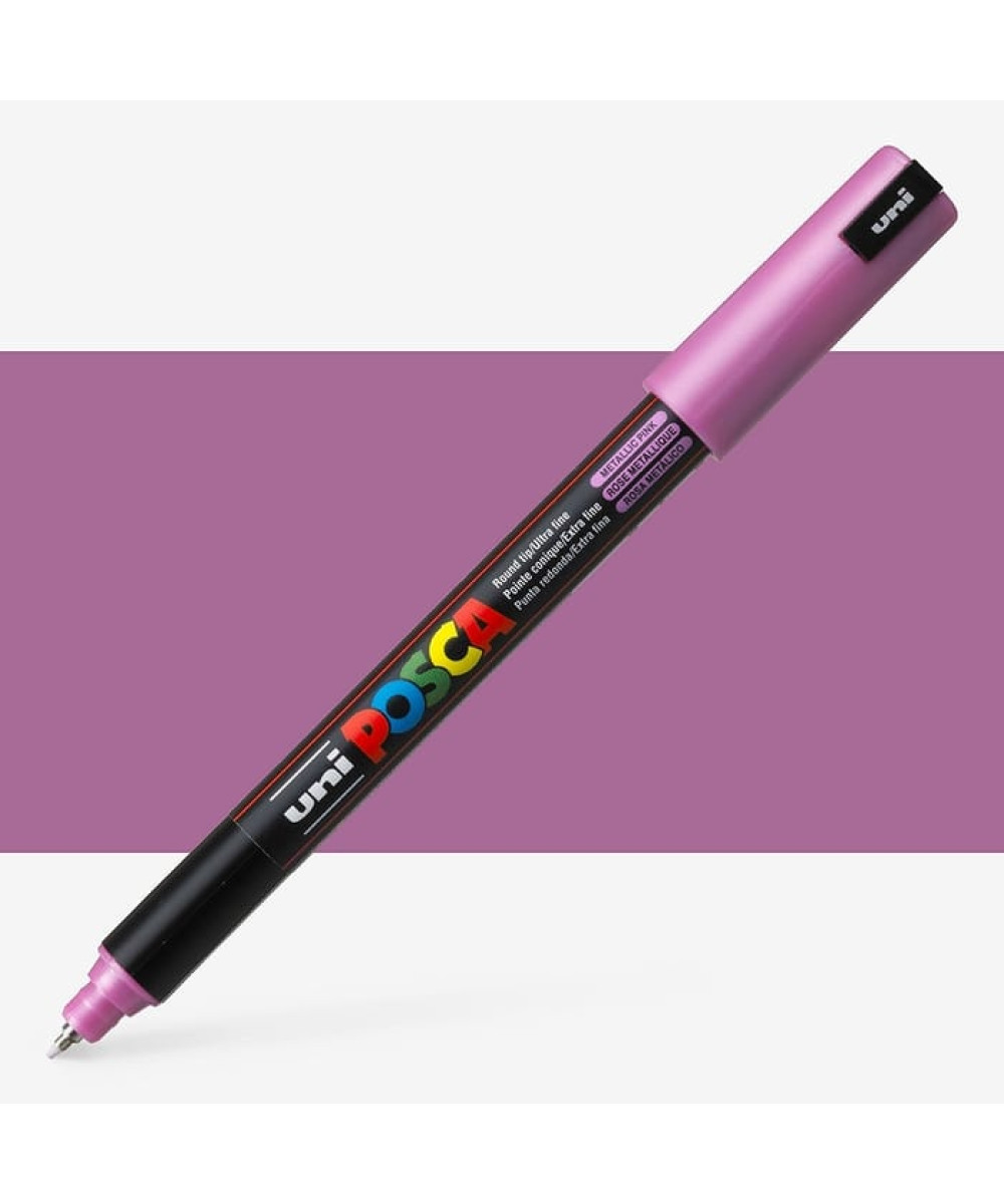 UNI POSCA PC-1M Marker – Ngjyrë Rose (Rozë e Errët) UNI POSCA PC-1M Marker – Ngjyrë Rose (Rozë e Errët)