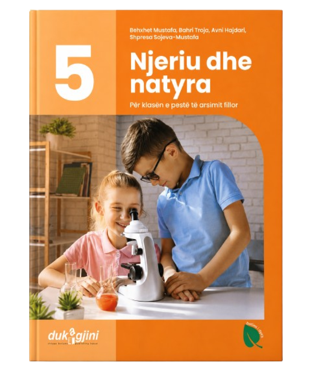 Njeriu dhe natyra 5 me fletore pune 5 (Dukagjin)