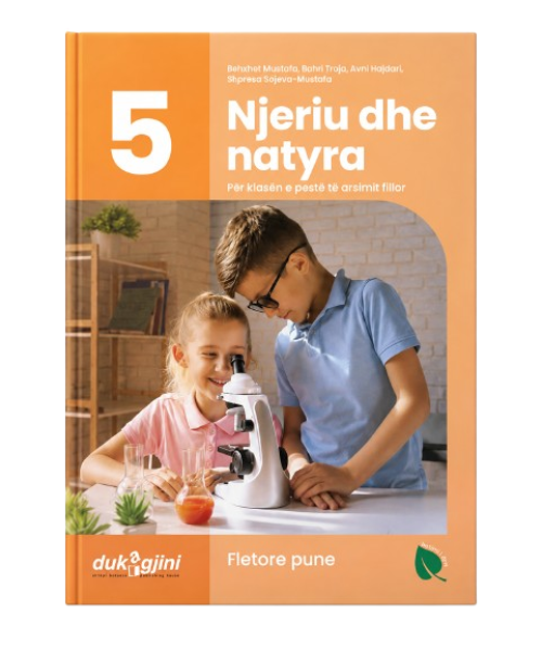 Njeriu dhe natyra 5 me fletore pune 5 (Dukagjin)