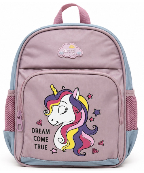 Çantë për parashkollor me dizajn Unicorn Dimensionet: 28 x 22 x 10 cm