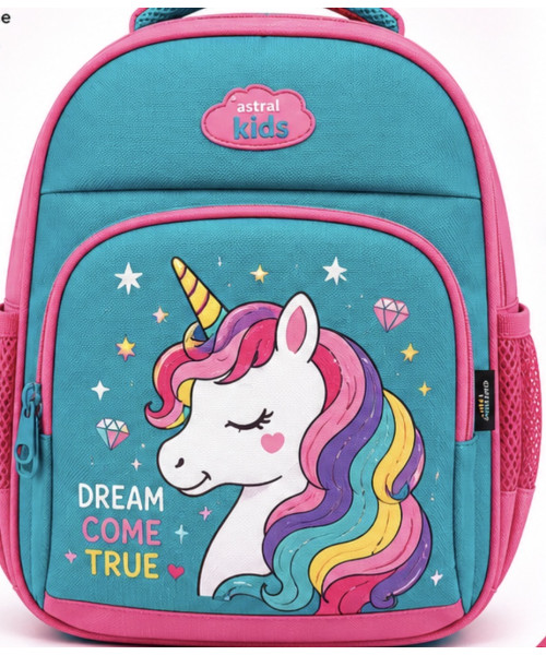Çantë për Parashkollor Astral Kids Unicorn Dream Dimensionet:  28 × 22 × 10 cm