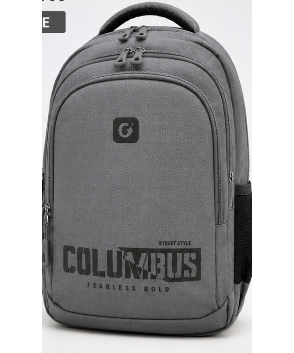 Çantë Shkolle COLUMBUS – Gri ???? Dimensionet: 42 x 30 x 15 cm Çantë Shkolle COLUMBUS – Gri ???? Dimensionet: 42 x 30 x 15 cm