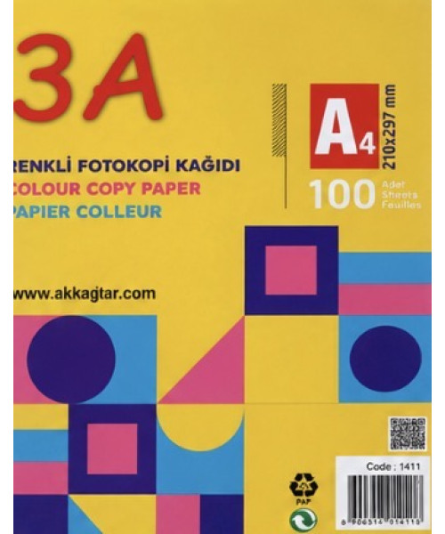 LETER A4 MIX 1/100 1511 LETER A4 MIX 1/100 1511