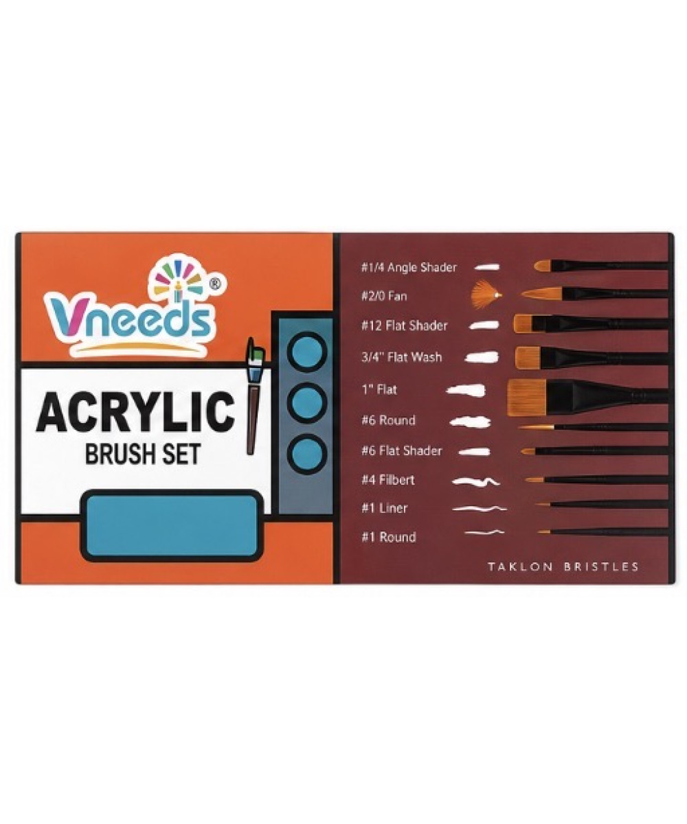 Brusha set acrylic No V1607 A10-31 Brusha set acrylic No V1607 A10-31