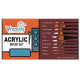 Brusha set acrylic No V1607 A10-31 Brusha set acrylic No V1607 A10-31