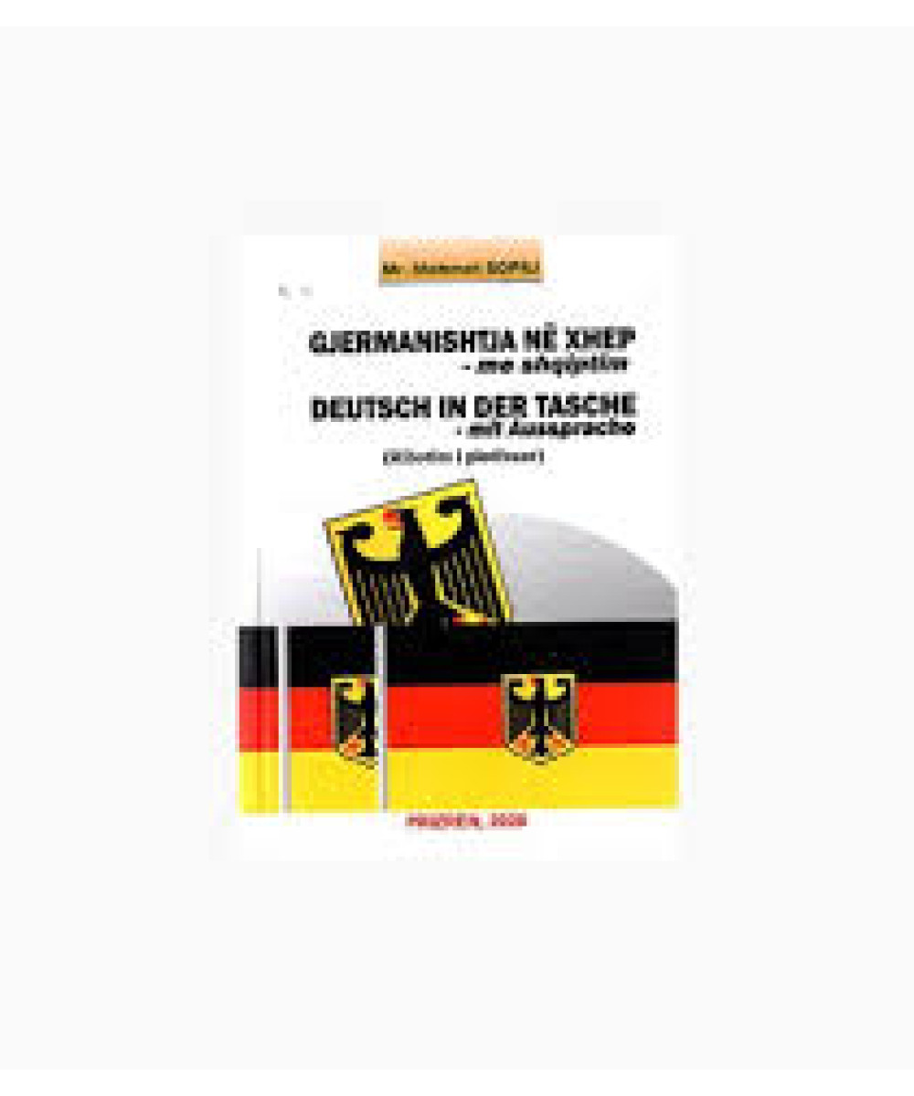 Gjermanishtja në xhep – me shqiptim Gjermanishtja në xhep – me shqiptim