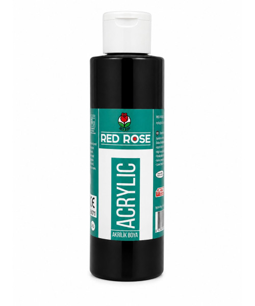 Ngjyrë Akrilike e Zezë Red Rose – 250 g Ngjyrë Akrilike e Zezë Red Rose – 250 g