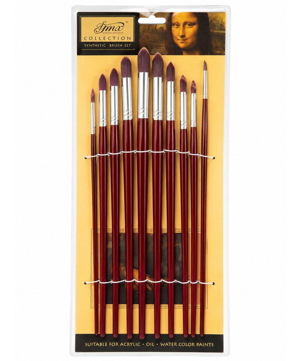 Set profesional furçash sintetike për pikturë – 9 copë Set profesional furçash sintetike për pikturë – 9 copë