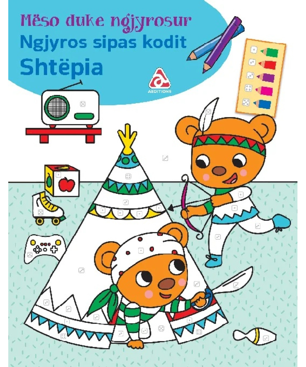Ngjyros sipas kodit – Shtëpia Ngjyros sipas kodit – Shtëpia