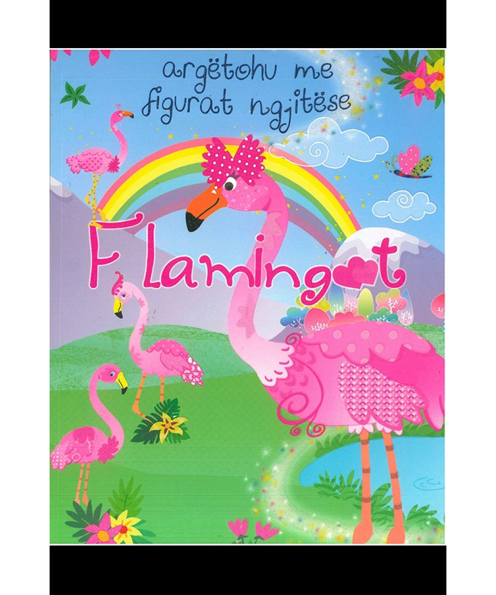 Argëtohu me figurat ngjitëse – Flamingot